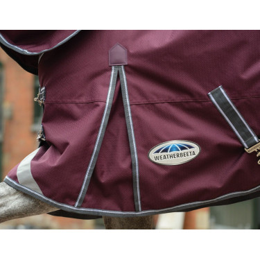 Couverture Weatherbeeta ComFiTec Plus Dynamic II Combo cou Medium Bordeaux / gris / blanc Couverture Weatherbeeta ComFiTec Plus Dynamic II Combo cou Medium Bordeaux / gris / blanc