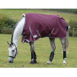 Couverture Weatherbeeta ComFiTec Plus Dynamic II Medium / Lite Bordeaux / gris / blanc Couverture Weatherbeeta ComFiTec Plus Dynamic II Medium / Lite Bordeaux / gris / blanc