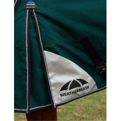 Couverture Weatherbeeta ComFiTec Plus Dynamic Turnout 100g high neck Vert forêt / marine Couverture Weatherbeeta ComFiTec Plus Dynamic Turnout 100g high neck Vert forêt / marine