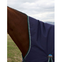 Couverture Weatherbeeta ComFiTec Plus Dynamic Turnout 220g high neck Marine / vert forêt Bleu Couverture Weatherbeeta ComFiTec Plus Dynamic Turnout 220g high neck Marine / vert forêt Bleu