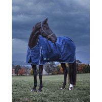 Couverture Weatherbeeta ComFiTec Prelim Turnout 220g Bourgogne / marine Rouge