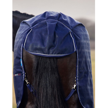 Couverture Weatherbeeta ComFiTec Prelim Turnout 220g Plaid en relief bleu marine Couverture Weatherbeeta ComFiTec Prelim Turnout 220g Plaid en relief bleu marine