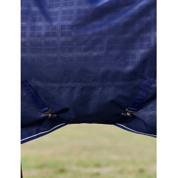 Couverture Weatherbeeta ComFiTec Prelim Turnout 220g Plaid en relief bleu marine Couverture Weatherbeeta ComFiTec Prelim Turnout 220g Plaid en relief bleu marine