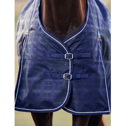 Couverture Weatherbeeta ComFiTec Prelim Turnout 220g Plaid en relief bleu marine Couverture Weatherbeeta ComFiTec Prelim Turnout 220g Plaid en relief bleu marine