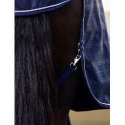 Couverture Weatherbeeta ComFiTec Prelim Turnout 220g Plaid en relief bleu marine Couverture Weatherbeeta ComFiTec Prelim Turnout 220g Plaid en relief bleu marine