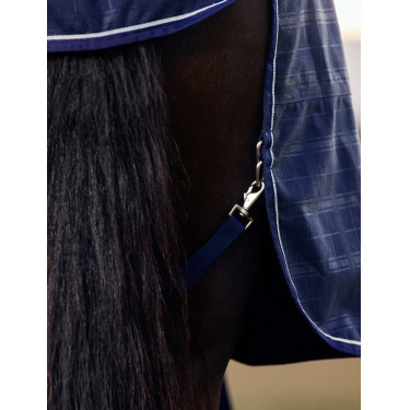 Couverture Weatherbeeta ComFiTec Prelim Turnout 220g Plaid en relief bleu marine Couverture Weatherbeeta ComFiTec Prelim Turnout 220g Plaid en relief bleu marine