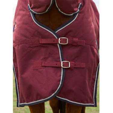 Couverture Weatherbeeta ComFiTec Prelim Turnout Combo 220g Bourgogne / marine Couverture Weatherbeeta ComFiTec Prelim Turnout Combo 220g Bourgogne / marine