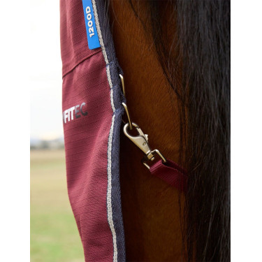 Couverture Weatherbeeta ComFiTec Prelim Turnout Combo 220g Bourgogne / marine Couverture Weatherbeeta ComFiTec Prelim Turnout Combo 220g Bourgogne / marine