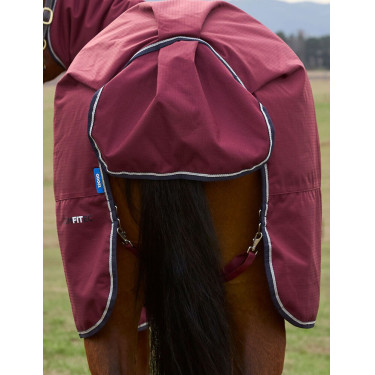 Couverture Weatherbeeta ComFiTec Prelim Turnout Combo 220g Bourgogne / marine Couverture Weatherbeeta ComFiTec Prelim Turnout Combo 220g Bourgogne / marine