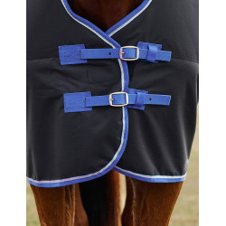 Couverture Weatherbeeta ComFiTec Tyro Turnout 220g Noir / cobalt Couverture Weatherbeeta ComFiTec Tyro Turnout 220g Noir / cobalt