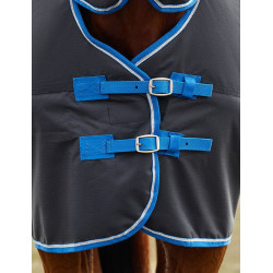 Couverture Weatherbeeta ComFiTec Tyro Turnout 220g Combo cou Noir / cobalt Couverture Weatherbeeta ComFiTec Tyro Turnout 220g Combo cou Noir / cobalt
