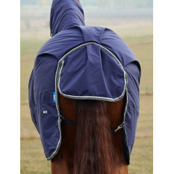 Couverture Weatherbeeta ComFiTec Tyro Turnout 220g Combo cou Marine / charcoal Bleu marine