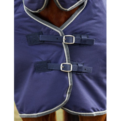 Couverture Weatherbeeta ComFiTec Tyro Turnout 220g Combo cou Marine / charcoal Bleu marine
