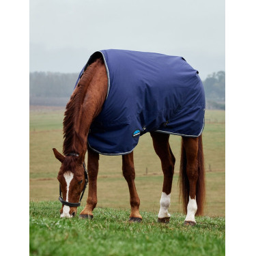 Couverture Weatherbeeta ComFiTec Tyro Turnout 50g Marine / charbon de bois Couverture Weatherbeeta ComFiTec Tyro Turnout 50g Marine / charbon de bois