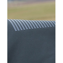 Couverture Weatherbeeta ComFiTec Ultra Turnout 220g couvre cou détachable Charbon de bois Gris