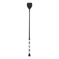 Cravache Dublin manche arc-en-ciel Noir Cravache Dublin manche arc-en-ciel Noir