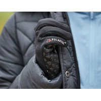 Gants d'équitation Dublin en polaire Polartec Noir Gants d'équitation Dublin en polaire Polartec Noir