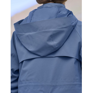 Imperméable long Weatherbeeta Bleu ardoise Imperméable long Weatherbeeta Bleu ardoise
