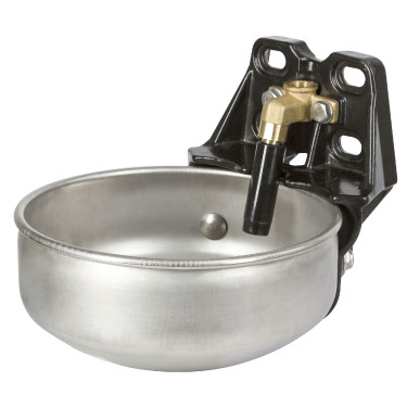 Abreuvoir à palette avec cuve inox et corps en fonte E21 Kerbl Abreuvoir à palette avec cuve inox et corps en fonte E21 Kerbl
