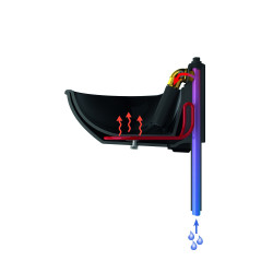 Abreuvoir chauffant émaillé à tube H10 Kerbl 24 V Abreuvoir chauffant émaillé à tube H10 Kerbl 24 V