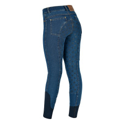 Pantalon Dublin intégrale Shona Denim enfant Bleu clair denim Bleu marine