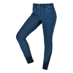 Pantalon Dublin intégrale Shona Denim enfant Bleu clair denim Bleu marine