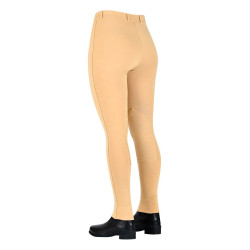 Pantalon Jodhpur Saxon à fermeture éclair Beige