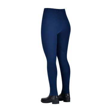 Pantalon Jodhpur Saxon à fermeture éclair Marine Bleu marine