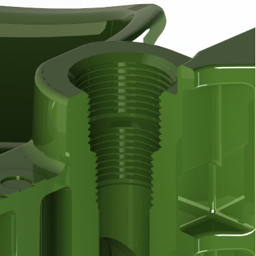 Abreuvoir K50 à palette PVC Kerbl Vert