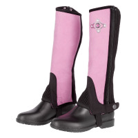 Mini-chaps enfant Lilli Covalliero Noir / rose Mini-chaps enfant Lilli Covalliero Noir / rose