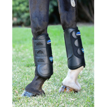 Guêtres de cross Weatherbeeta antérieur Tough-Tec Noir Guêtres de cross Weatherbeeta antérieur Tough-Tec Noir