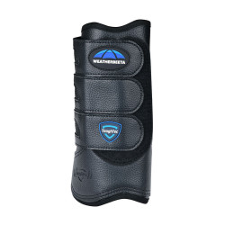 Guêtres de cross Weatherbeeta antérieur Tough-Tec Noir Guêtres de cross Weatherbeeta antérieur Tough-Tec Noir