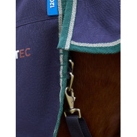 Couverture Weatherbeeta ComFiTec Plus Dynamic Turnout 100g Marine / vert forêt Bleu