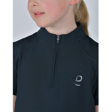 Polo Dublin 1/4 Zip manches courtes enfant Marine Bleu marine Polo Dublin 1/4 Zip manches courtes enfant Marine Bleu marine