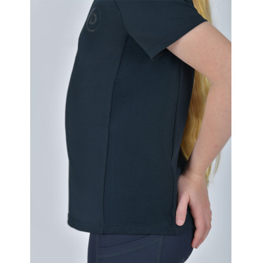 Polo Dublin 1/4 Zip manches courtes enfant Marine Bleu marine Polo Dublin 1/4 Zip manches courtes enfant Marine Bleu marine