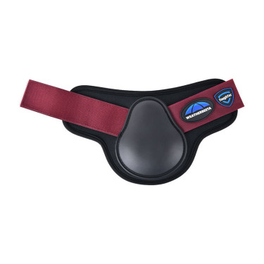 Protège-boulets Weatherbeeta Tough-Tec Prime Fetlock Noir / bourgogne Bleu