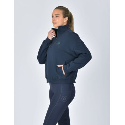 Pull polaire Dublin 1/4 zippé femme Marine Bleu marine Pull polaire Dublin 1/4 zippé femme Marine Bleu marine