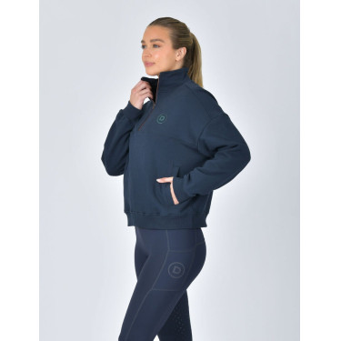 Pull polaire Dublin 1/4 zippé femme Marine Bleu marine Pull polaire Dublin 1/4 zippé femme Marine Bleu marine