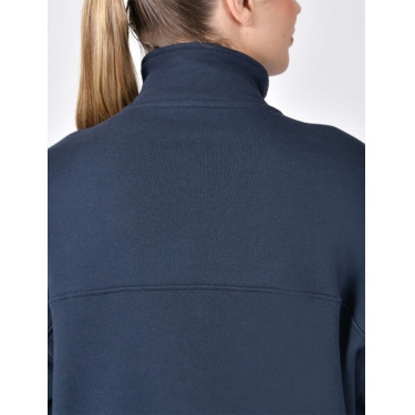 Pull polaire Dublin 1/4 zippé femme Marine Bleu marine Pull polaire Dublin 1/4 zippé femme Marine Bleu marine