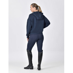 Pull-polaire Dublin capuche 1/4 zippé femme Marine Bleu marine Pull-polaire Dublin capuche 1/4 zippé femme Marine Bleu marine