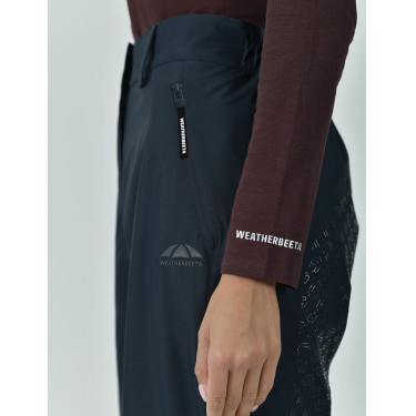 Surpantalon imperméable Weatherbeeta Rayne II Marine / blanc Bleu