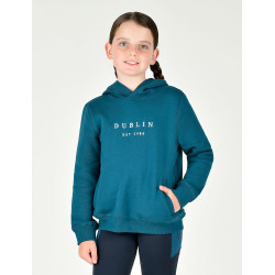 Sweat à capuche Dublin logo Lurex Lilah enfant Bleu legion / argent Sweat à capuche Dublin logo Lurex Lilah enfant Bleu legion / argent