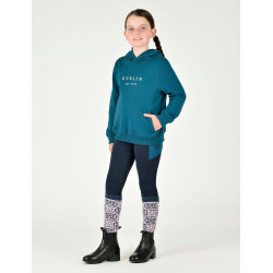 Sweat à capuche Dublin logo Lurex Lilah enfant Bleu legion / argent Sweat à capuche Dublin logo Lurex Lilah enfant Bleu legion / argent