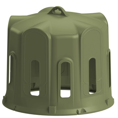 Râtelier cloche à foin Kerbl pour balles rondes Râtelier cloche à foin Kerbl pour balles rondes