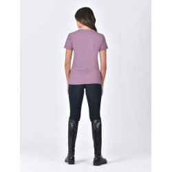 T-shirt Weatherbeeta manches courtes décontracté UV Vin mauve Violet T-shirt Weatherbeeta manches courtes décontracté UV Vin mauve Violet