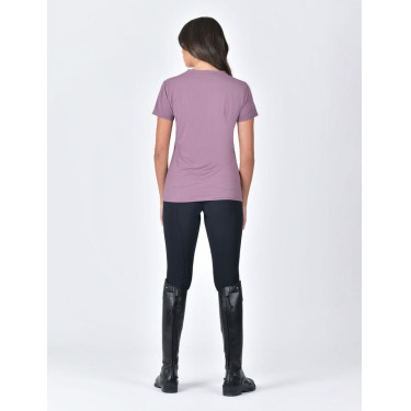 T-shirt Weatherbeeta manches courtes décontracté UV Vin mauve Violet T-shirt Weatherbeeta manches courtes décontracté UV Vin mauve Violet