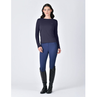 T-shirt Weatherbeeta manches longues décontracté UV Marine Bleu marine