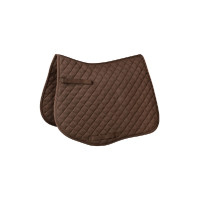 Tapis de selle Saxon Defiant mixte Marron