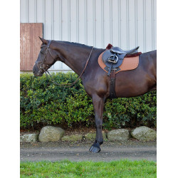 Tapis de selle Weatherbeeta forme de CSO Prime Comfy Fleece Marron Tapis de selle Weatherbeeta forme de CSO Prime Comfy Fleece Marron