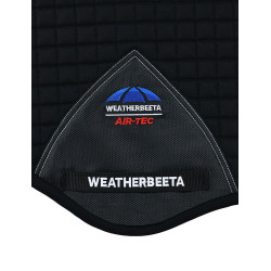 Tapis de selle Weatherbeeta Prime Air-Tec CSO Shaped Noir
